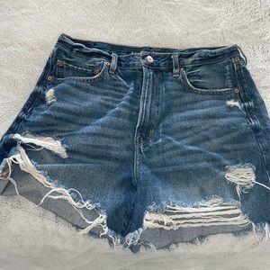 AE destroyed Jean shorts size 12